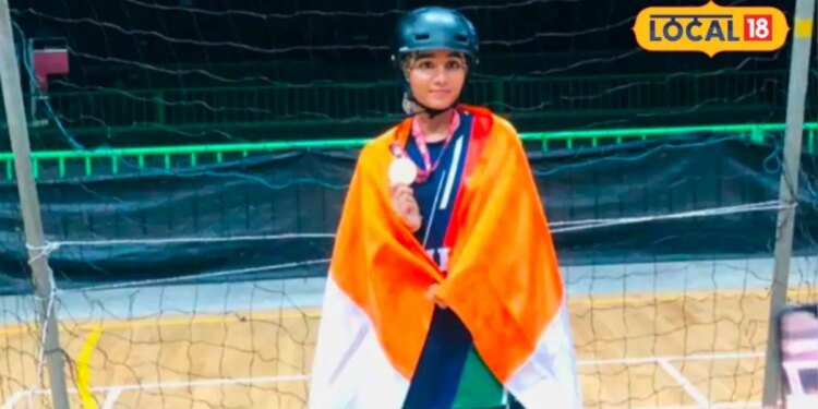 Roll Ball Player I बेटी ने बढ़ाया देश का मान, अजमेर की गौरवी ने जीता गोल्ड मेडल