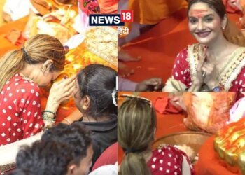 ‘रोजा’ फेम मधु शाह ने लालबागचा राजा को चढ़ाए ₹500, पलक झपकते गायब हुआ नोट, क्या देखा वीडियो?
