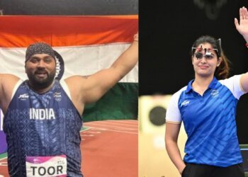 Asian Games: मनु भाकर और तेजिंदर तूर करेंगे भारतीय दल की अगुवाई, एशियन गेम्स में बने ध्वजवाहक