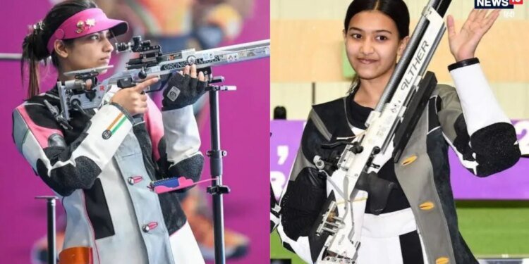 Asian Games: भारत की बेटियों ने फिर लहराया तिरंगा, 50 मीटर राइफल थ्री पोजिशंस में जीता सिल्वर मेडल
