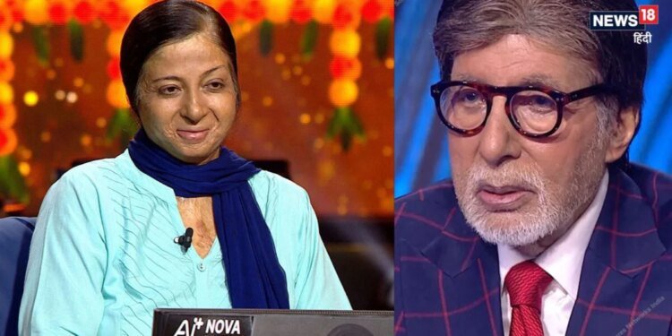 KBC 18: दहेज के लिए ससुरालियों ने जलाया, बेटी से किया जुदा, कपिला तनेजा का दर्ज सुन भर आईं अमिताभ बच्चन की आखें