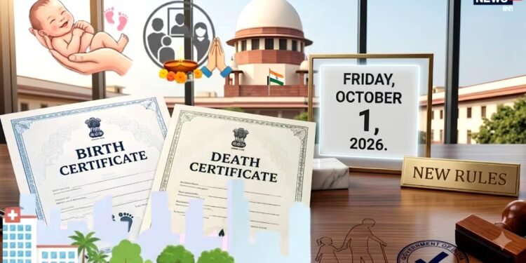 आपको जन्म-मृत्यु प्रमाणपत्र बनवाना है? तो बिल्कुल न करें देरी, 1 अक्टूबर से बदल रहे ये नियम