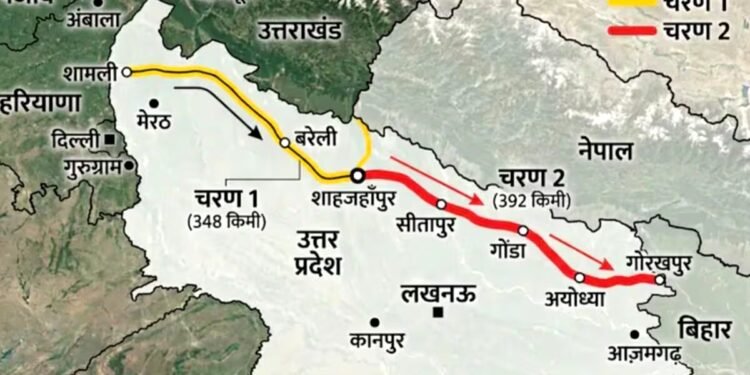 7.5 घंटे में गोरखपुर, 6 घंटे में लखनऊ, 8 घंटे में सिलीगुड़ी, यूपी में बनने जा रहा गंगा से भी लंबा एक्सप्रेसवे