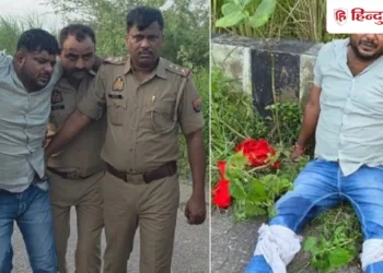 सड़क पर पेशाब करने के विरोध में व्यापारी की हत्या; पुलिस ने आरोपी को पैरों में गोली मारकर पकड़ा, Uttar-pradesh Hindi News