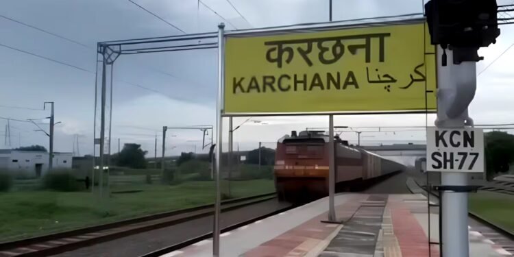 रेल की पटरी पर रखकर भाग गया 7 फीट की रेलिंग, तभी टकरा गई ट्रेन, बाल-बाल बचे लोग