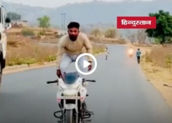 सिंगरौली में रील बनाने के लिए खतरनाक बाइक स्टंट करने वाला युवक गिरफ्तार, पुलिस ने की कानूनी कार्रवाई, मध्य प्रदेश वीडियो न्यूज