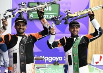 एशियन गेम्स 2026: 6 मेडल के बाद भी गोल्ड मेडल का इंतजार, शूटिंग के दम पर भारत 12वें नंबर पर