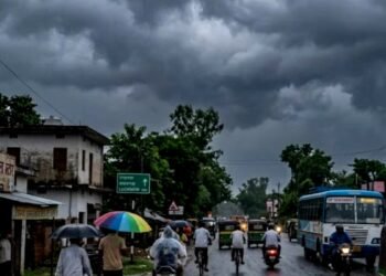 UP Weather Live: नोएडा-गाजियाबाद में मूसलाधार बारिश, तेज हवा चलने से मौसम हुआ ठंडा