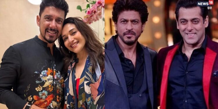 ‘मैं अमिताभ बच्चन को जानता था’, SRK-सलमान को नहीं पहचान पाए थे माधुरी दीक्षित के पति, रिसेप्शन का बताया किस्सा