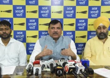 ‘1300000 फर्जी वोट जोड़े, 850000 नाम काटे’, संजय सिंह का भाजपा और चुनाव आयोग हमला
