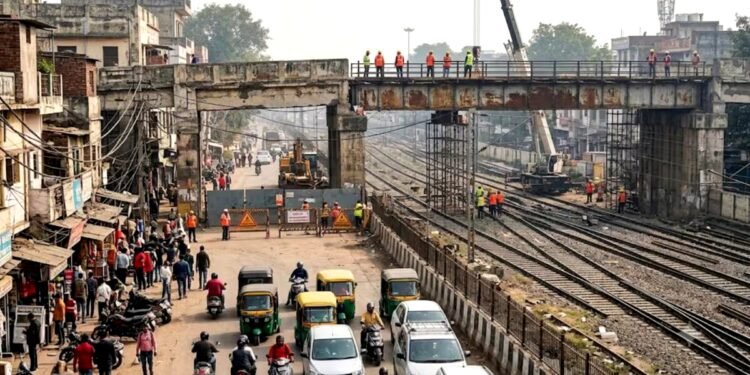 आखिर क्यों बंद हो रहा है खेरिया मोड़-ईदगाह रेल ओवर ब्रिज? वाहन चालक झेलेंगे जाम, एयरपोर्ट आने-जाने में होगी दिक्कत