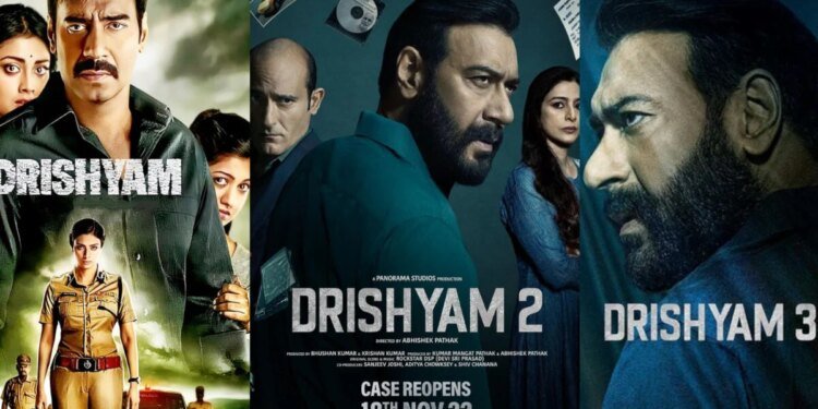 दृश्यम Vs दृश्यम 2 Vs दृश्यम 3: अजय देवगन की फ्रैंचाइजी का कौन सा पार्ट पड़ा किस पर भारी?
