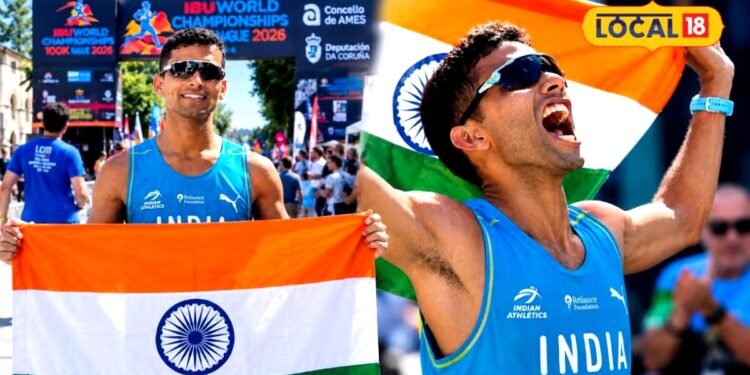 Amar Singh Dewanda I चीथवाड़ी के अमर सिंह का इंटरनेशनल कमाल, 100 KM दौड़ में नया राष्ट्रीय रिकॉर्ड