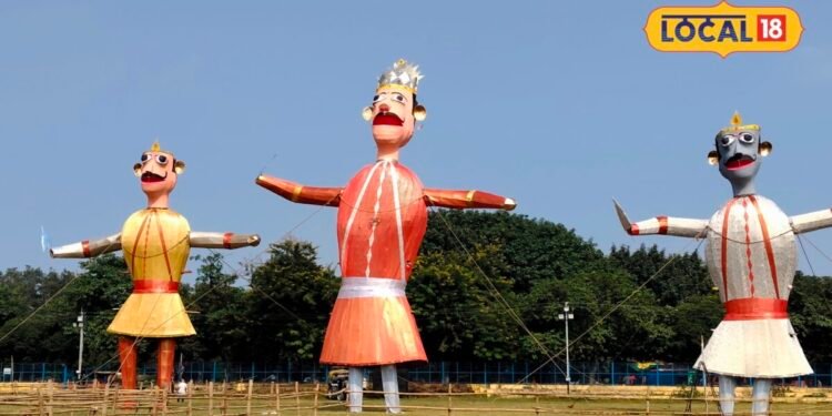 Ravan Dahan near me in Varanasi: कहीं 70 तो कहीं 50 फीट का जलेगा रावण…. वाराणसी में ऐसी है तैयारी, इन रास्तों से बचें