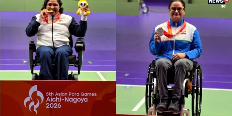 Asian Para Games: 10 मीटर एयर राइफल में मोना ने जीता गोल्ड, अवनि को सिल्वर से करना पड़ा संतोष