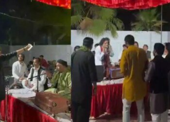 फार्म हाउस पर सपा नेता की पार्टी: हुक्के का कश, कव्वाली में शाजान मसूद ने जमकर उड़ाए नोट; वीडियो वायरल
