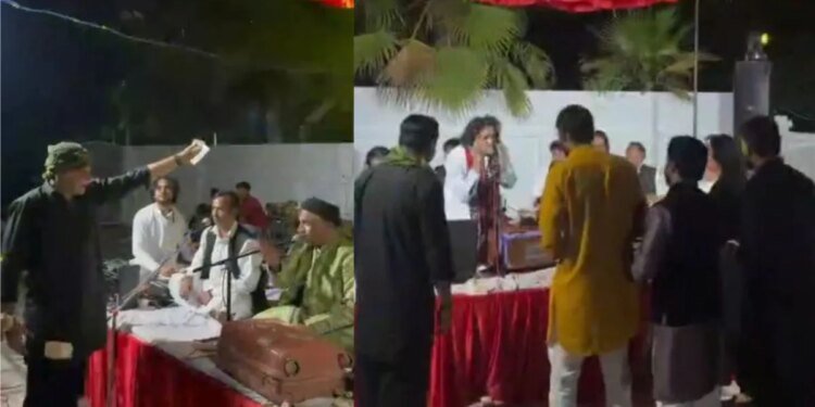 फार्म हाउस पर सपा नेता की पार्टी: हुक्के का कश, कव्वाली में शाजान मसूद ने जमकर उड़ाए नोट; वीडियो वायरल