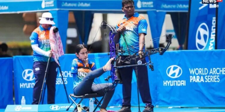 वर्ल्ड रिकॉर्ड के बाद शीतल देवी ने जीता गोल्ड, मिक्स्ड कंपाउंड आर्चरी में किया कमाल