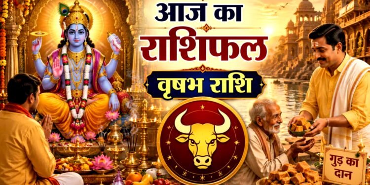 Vrishabh Rashifal: वृषभ राशि वालों को आज मिल सकता है प्रमोशन का मौका, बॉस का साथ और बिजनेस में तरक्की के योग
