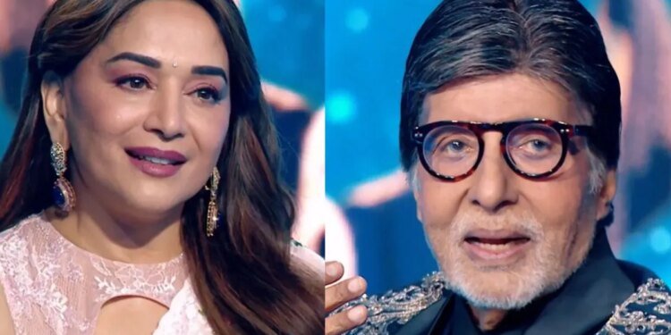 अमिताभ ने जब ‘एक दो तीन’ गाने पर किया डांस, माधुरी ने KBC के सेट पर खोला यादों का पिटारा, वीडियो देख लोटपोट बिग बी