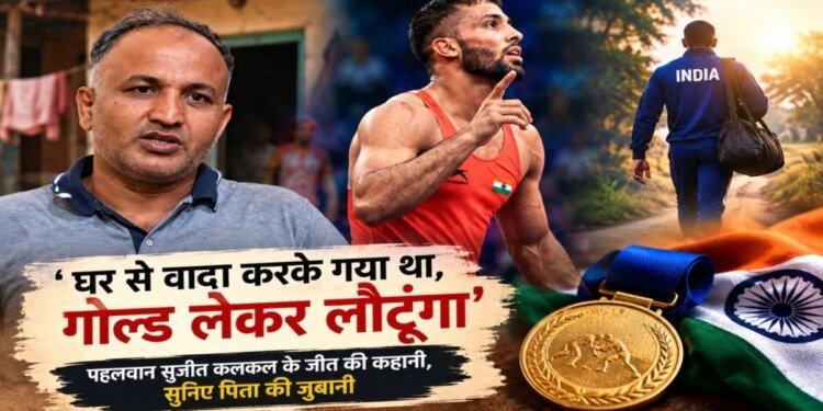 ‘घर से वादा करके गया था, गोल्ड लेकर लौटूंगा’, पहलवान सुजीत कलकल के जीत की कहानी, सुनिए पिता की जुबानी